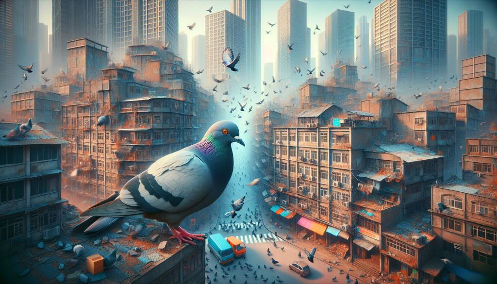Les pigeons en ville : problèmes et solutions de contrôle
