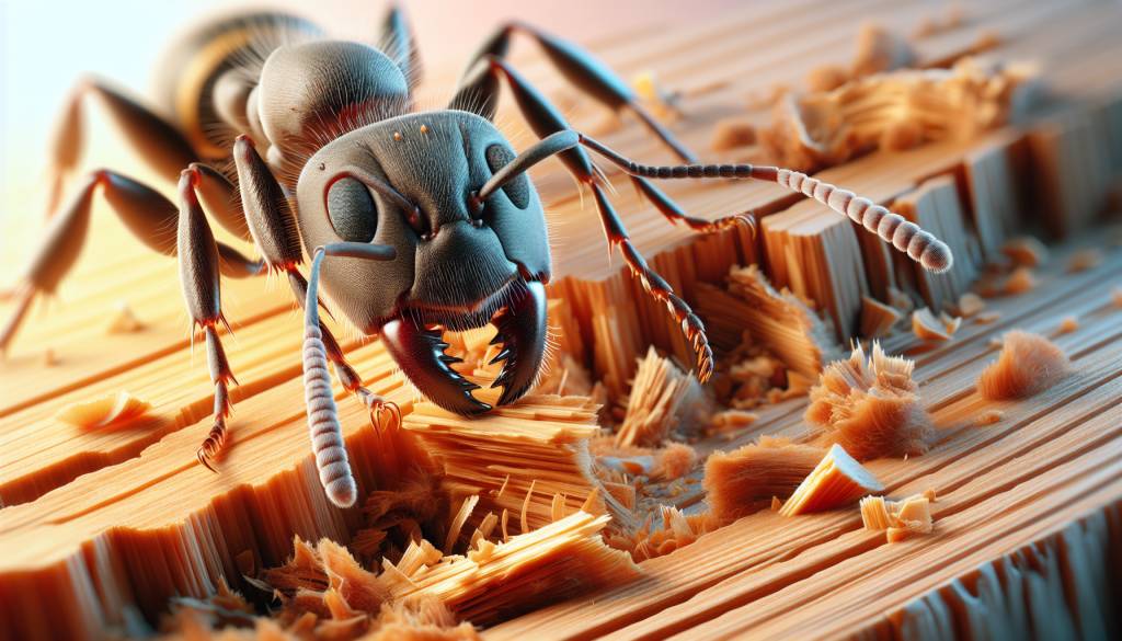 Les fourmis charpentières : signes d'infestation et traitements recommandés