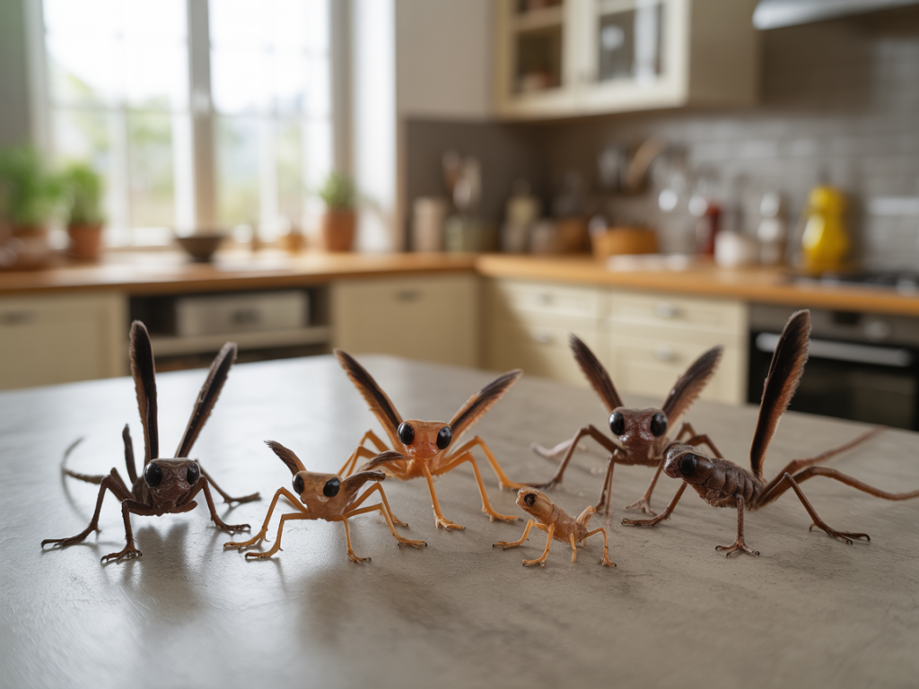 Liste des espèces de fourmis les plus envahissantes en habitation